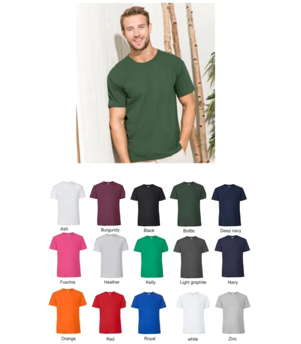 Fruit of the Loom SS135 Ringspun Premium T-Shirt